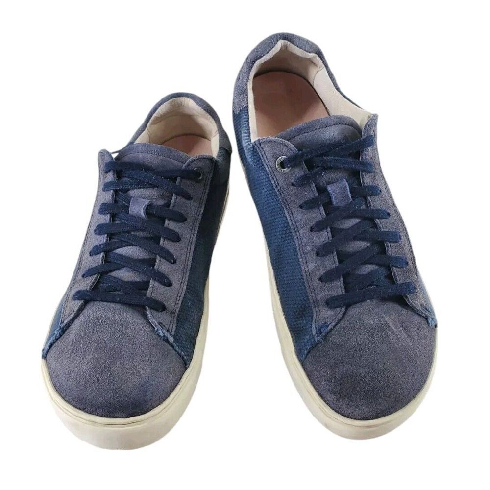 Birkenstock Bend Canvas Midnight Blue Sneakers  Sz 40 Ladies 9 Men 7 Casual